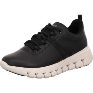 Gabor Damen Halbschuh schwarz mit weißer Sohle