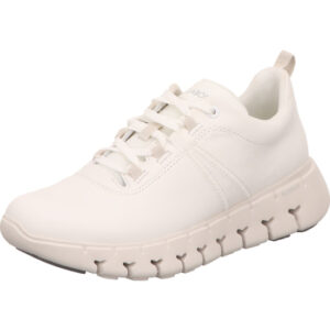 Gabor Damen Halbschuh weiß mit weißer Sohle