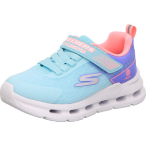 skechers mädchen sneaker klettverschluss glide step lights