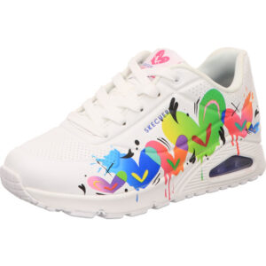 skechers damen sneaker schnürer weiss uno jason naylor