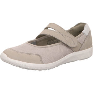 lugina damen halbschuhe kira weite K klettverschluss herausnehmbares fussbett