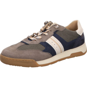 Josef Seibel Blake 02 blau-multi weiße Sohle Halbschuhe