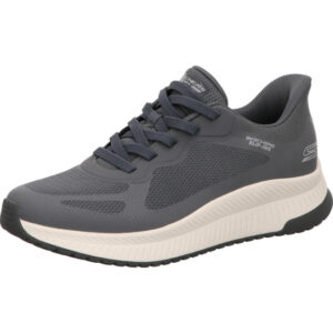 skechers herren sneaker grau bobs squad 4 schnürer