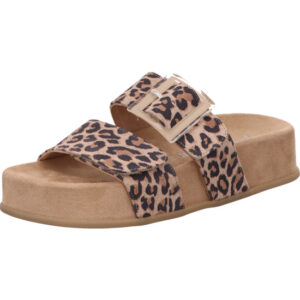 Paul Green leopardino Damen Pantoletten modisch