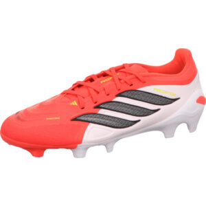 adidas predator league fussbalschuhe schwarz rot weiß  kombi mit Stollensohle