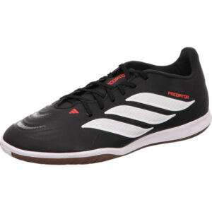 adidas predator club IN schwarz weiß rot kombi Indoorsohle