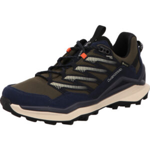 Lowa MADDOX PRO GTX LO navy/oliv mit heller Sohle Herren Trekking u. Wanderschuhe