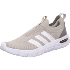 adidas herren sneaker grau kombi cloudfoam flex zum reinschlüpfen und heller Sohle