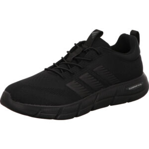 adidas cloudfoam flex schwarz komplett  herren sneaker mit gedämpfter Sohle