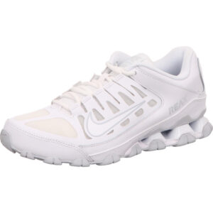 nike damen sneaker reax 8 tr weiss mit grau und shoxsohle