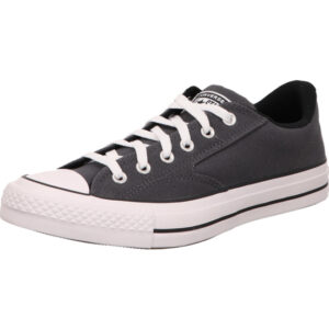 converse ctas malden street ox dark matt  halber herren sneaker schwarz mit weißer Sohle