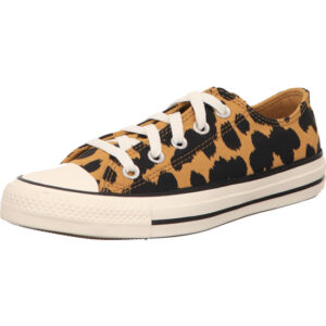 converse ctas ox animal print leo schnürer damen sneaker