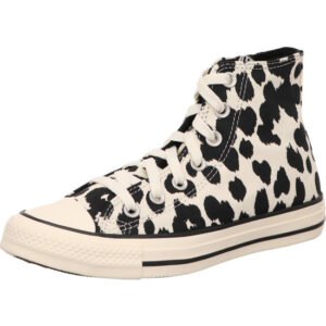 converse ctas hi animal print mit Kuhflecken schwarz weiß  schnürer damen sneaker