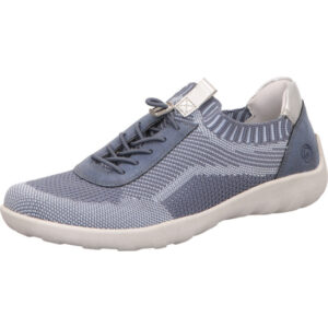 Remonte Sneaker Damen jeans kombi mit weißer Sohle