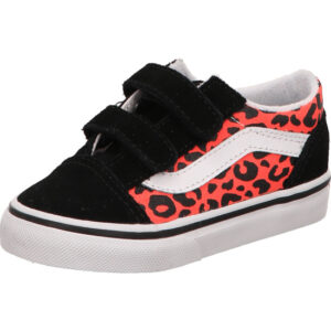 vans kinder sneaker old skool diva pink leo Style klettverschluss