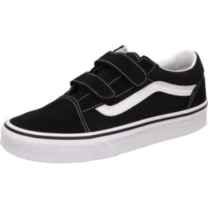 vans kinder sneaker old skool v schwarz kombi zwei klett