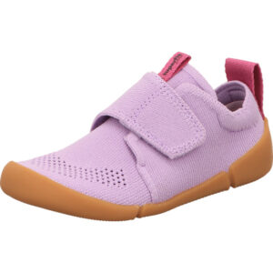 Superfit Kinderschuh Mädchen lila mit brauner Sohle