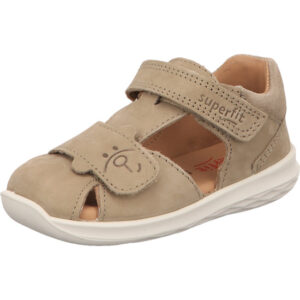 Superfit Kinderschuh Sandale beige mit weißer Sohle