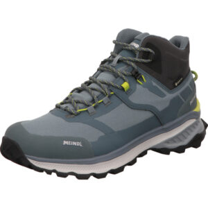 Meindl Tahoma Mid GTX heher Herren Trekking u. Wanderschuhe granit/gelb mit heller Sohle