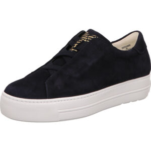Paul Green Loafer Damen blau mit weißer Sohle