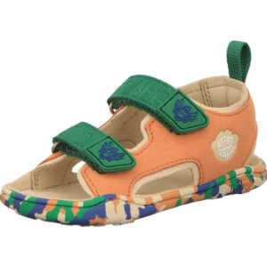 affenzahn jungen sandale vegan airy grün kombi mit klettverschluss