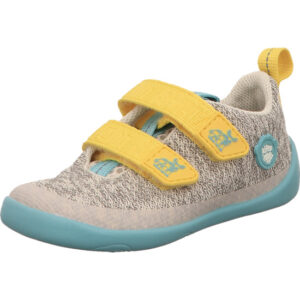 affenzahn nashorn grün halbschuh knit happy jungen klettverschluss