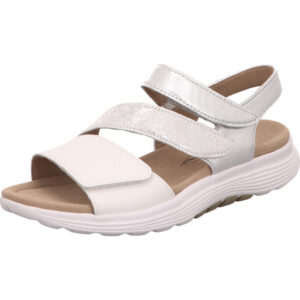 Gabor comfort Damen Sandaletten weiß kombi
