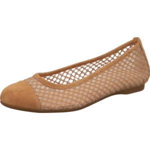 Gabor Damen Ballerina braun kombi mit brauner Sohle