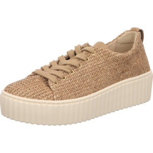 Gabor Damen Halbschuh sand mit weißer Sohle