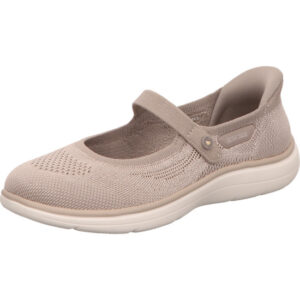 skechers damen ballerina grau on the go