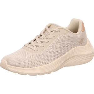 skechers damen sneaker schnürer weiss bobs squad