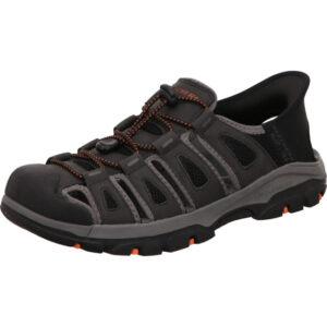 skechers herren sandalen tresmen black schnellschnürer