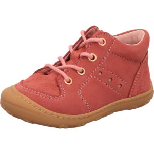 ricosta remy rosewood mädchen lauflernschuhe schnürer nubuk