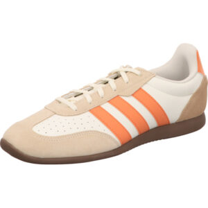 adidas barreda lo herren sneaker mit beige orangefarbenen streifen