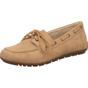 Rieker Damen Halbschuh braun mit brauner Sohle