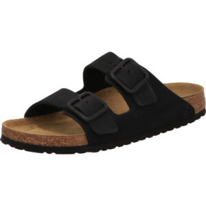 birkenstock arizona black nubuk 2 schnaller nubuk
