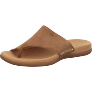 Gabor Damen Zehenschuh braun mit brauner Sohle