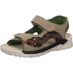 Ricosta Sandalette SNAKY tundra/kaktus mit Schlange