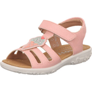 Ricosta Kindersandalette COCO mallow/shimmer Eis