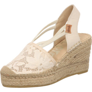 Vidoretta Damen Espadrilles weiß