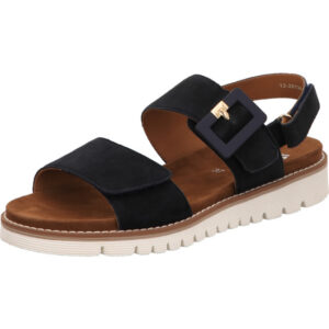 Ara Sandalette KENT-SPORT-S schwarz mit zwei Klett weißer Sohle