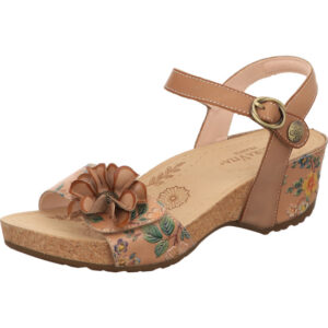 laura vita damen schuhe daphneo 07 beige schnallverschluss