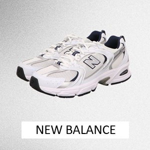 White gray smooth grainy gradient background website header backdrop noise texture effect copy space New-Balance-Damensneaker-weiss-mit-silber-und-schwarz-und-seitlich-new-Balance-Logo-und-heller-Sohle