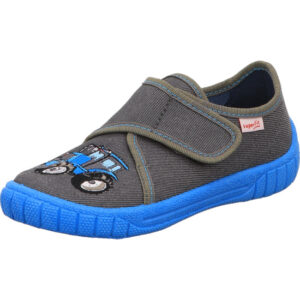 Superfit Kinderschuh Jungs grau kombi mit hellblauer Sohle