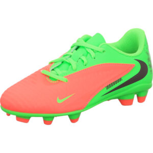 nike kinder fussballschuhe jr phantom 6 low Frabe hell grün und orange schnürer