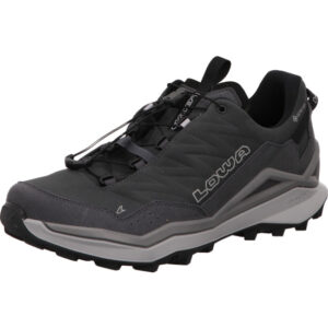 MADDOX PRO GTX LO SL  Wanderschuhe Halb Herren grau mit hellgrauer Sohle und seitlichem Lowa Schriftzug