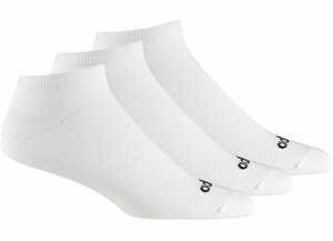 Adidas Socken weiß mit Adidas Logo schwarz