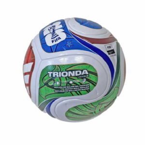 adidas wc  trn ball größe 5 weiss blau kombi