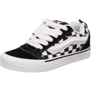vans kinder sneaker knu skool checkerboard schwrz weiss gemustert