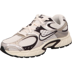 nike herren sneaker v5 rnr weiss silber Nike Zeichen und schwarze Applikationen kombi schnürer helle Sohle